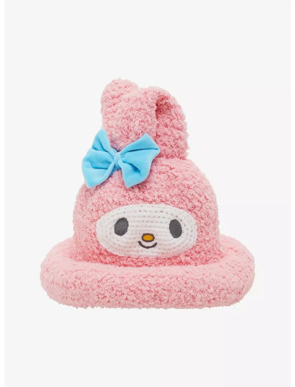 Sanrio My Melody Rolled Brim Beanie Hat Pink NEW